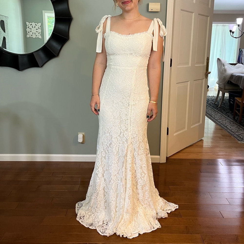 NWT Reformation Bastille Wedding Dress Size 8
